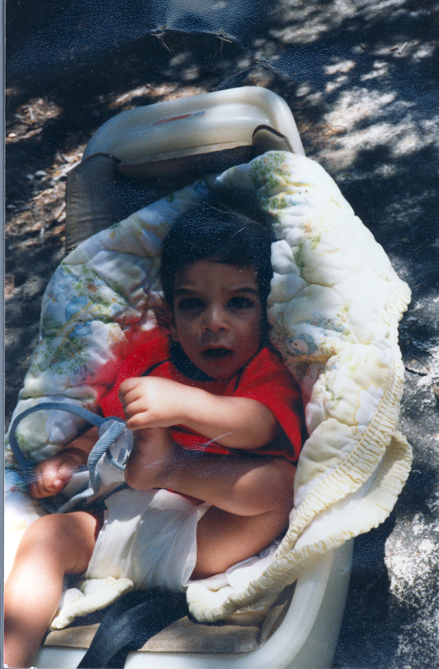 Omar Khairallah as a child